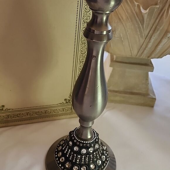Bejeweled Taper Candle Holder Versatile - Picture 8 of 13